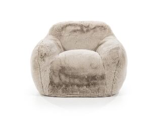 By-Boo Moderne fauteuil Fauteuil Hug Taupe