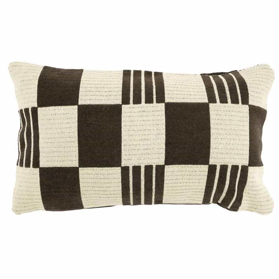 Kussen Twist 35x55 cm - bruin