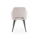 Stoel Esmee met arml. beige Mellow - Eleonora