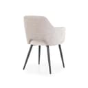 Stoel Esmee met arml. beige Mellow - Eleonora