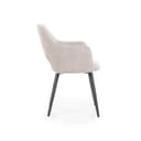 Stoel Esmee met arml. beige Mellow - Eleonora
