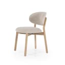 Stoel Mikky naturel - taupe Moon - Eleonora