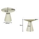 Salontafel Bellis | 60 cm - Starfurn