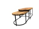 Salontafelset Alfa mangohout - Mokana Furniture