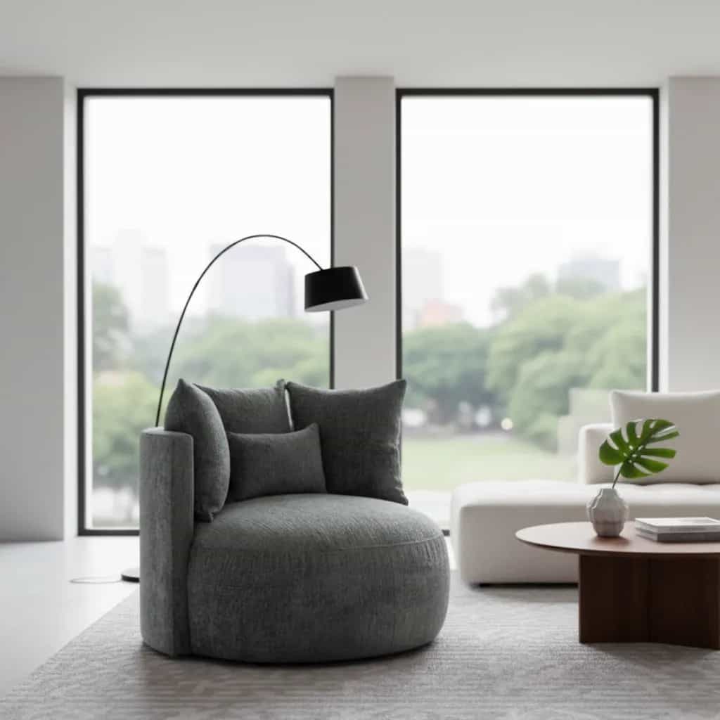 Loveseat Roxy | Antraciet