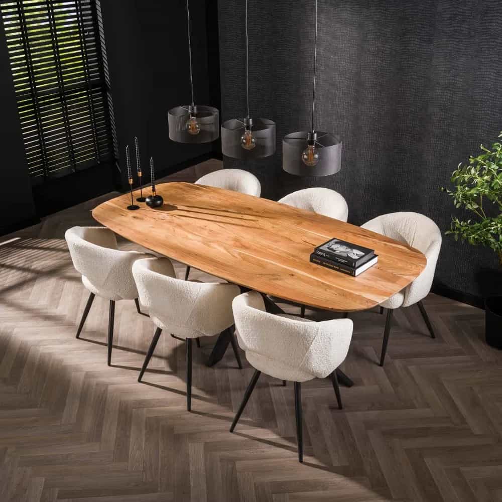 Eetkamertafel Arhus solid