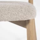 Stoel Mikky naturel - taupe Moon - Eleonora