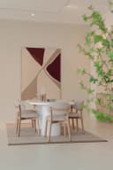 Stoel Mikky naturel - taupe Moon - Eleonora