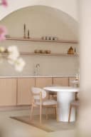 Stoel Mikky naturel - taupe Moon - Eleonora