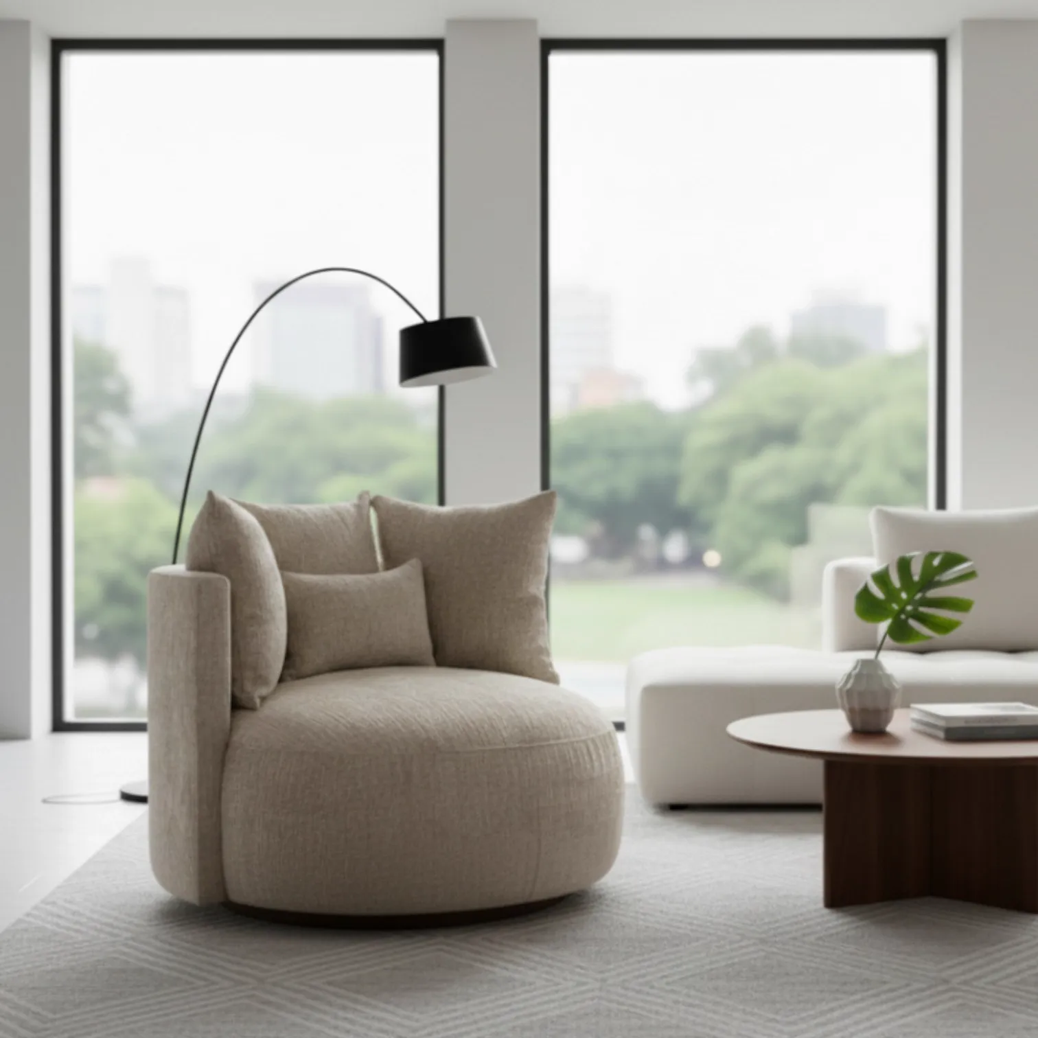 Loveseat Roxy | Beige