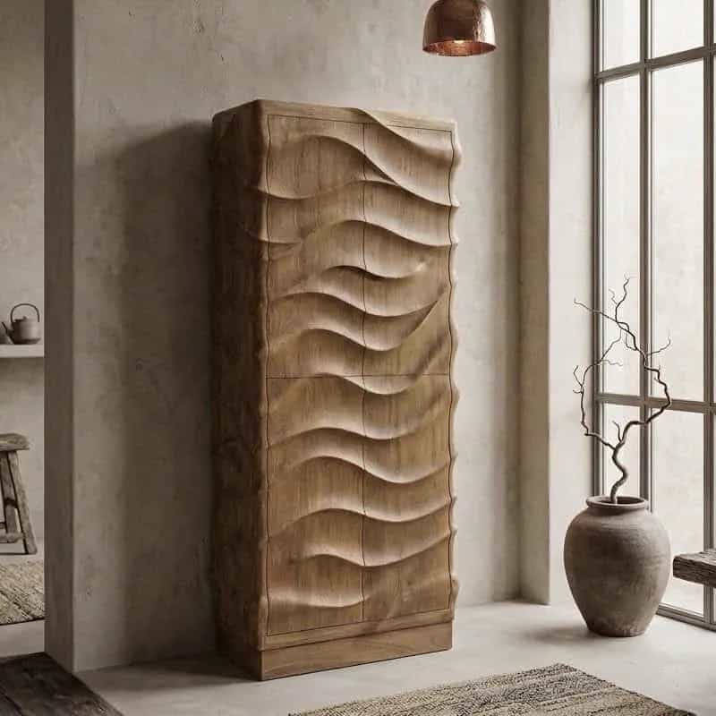 Wandkast Nyawa teak