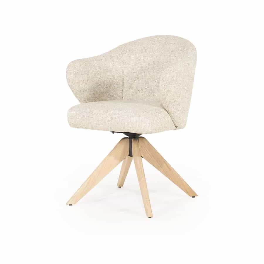 Stoel Connor naturel - beige Donna