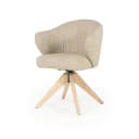Stoel Connor naturel - taupe Donna - Eleonora