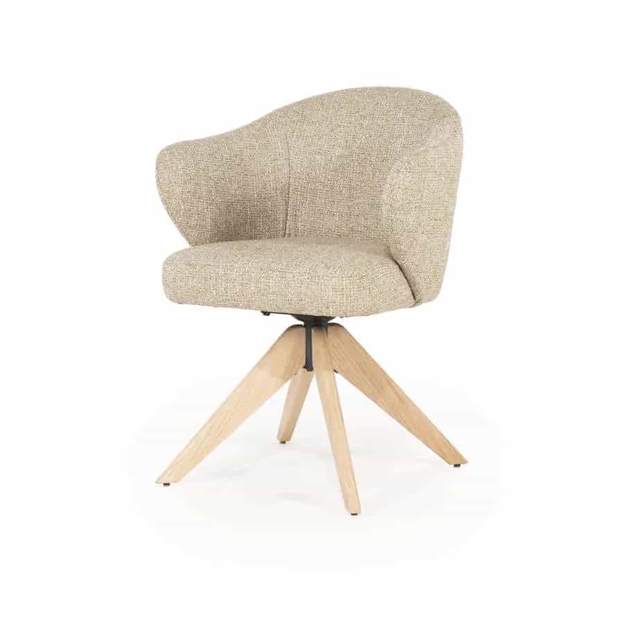 Stoel Connor naturel - taupe Donna