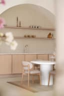 Stoel Mikky naturel - taupe Moon - Eleonora