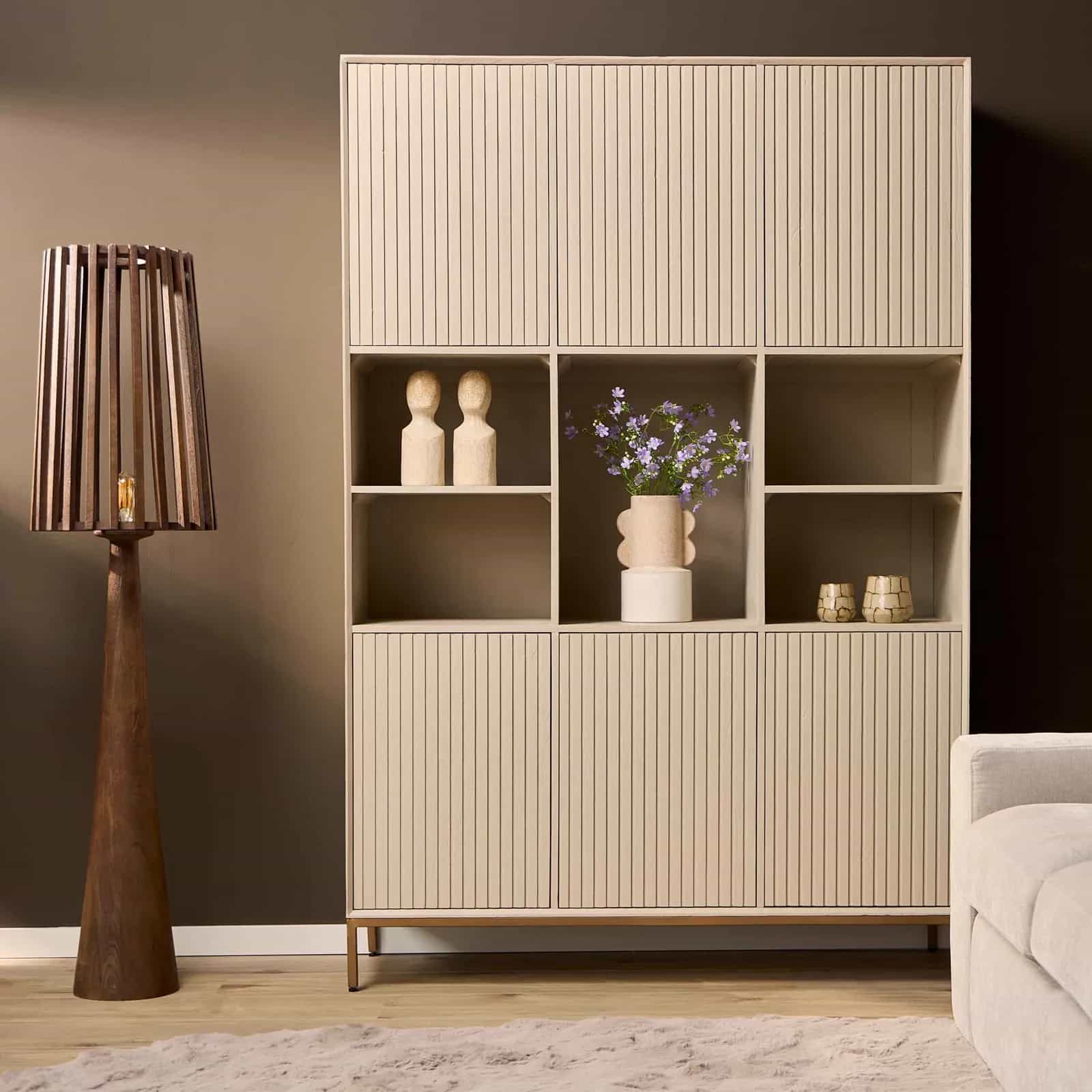 Vakkenkast Madison XL Sand | 135 cm
