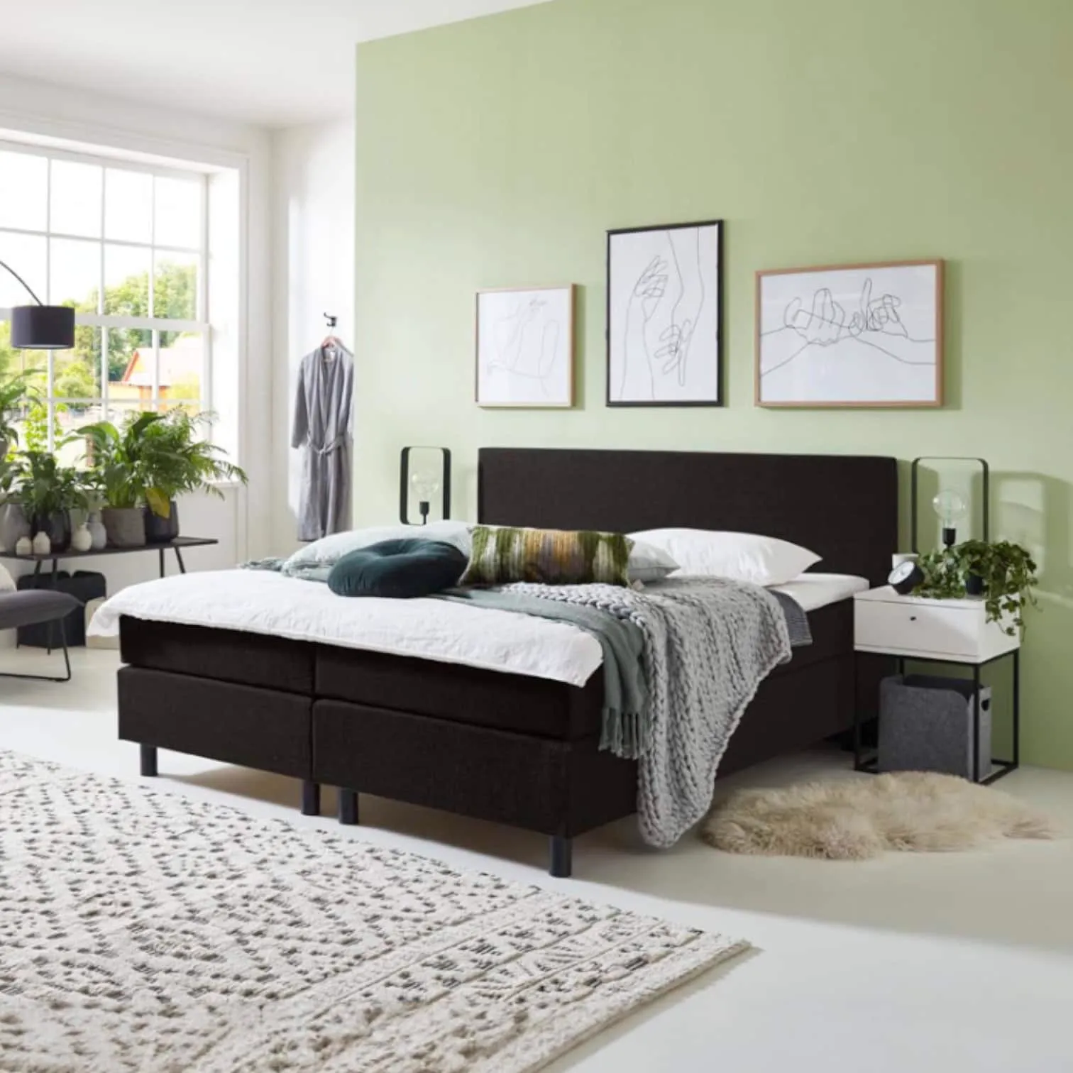 Boxspring samenstellen