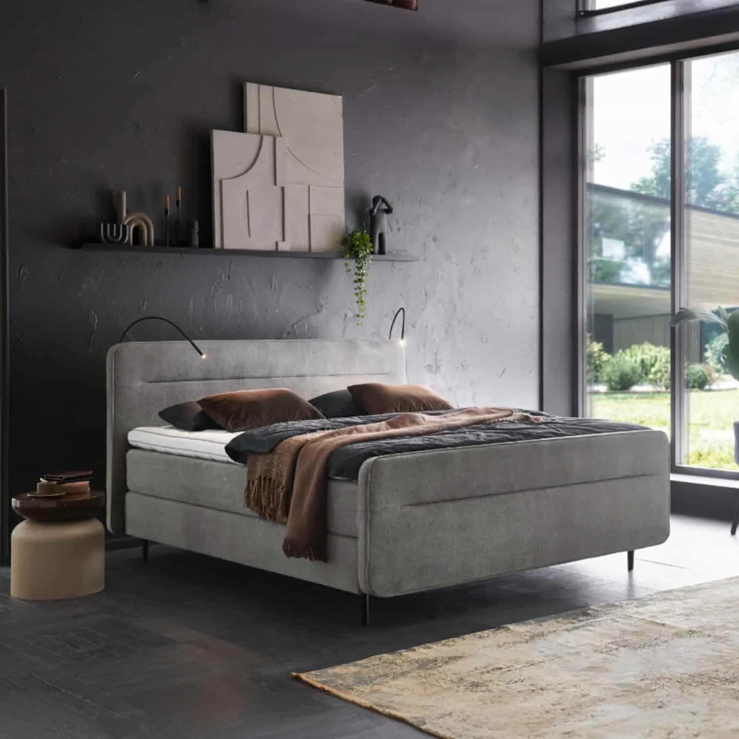 Boxspring V3300 | Grijs