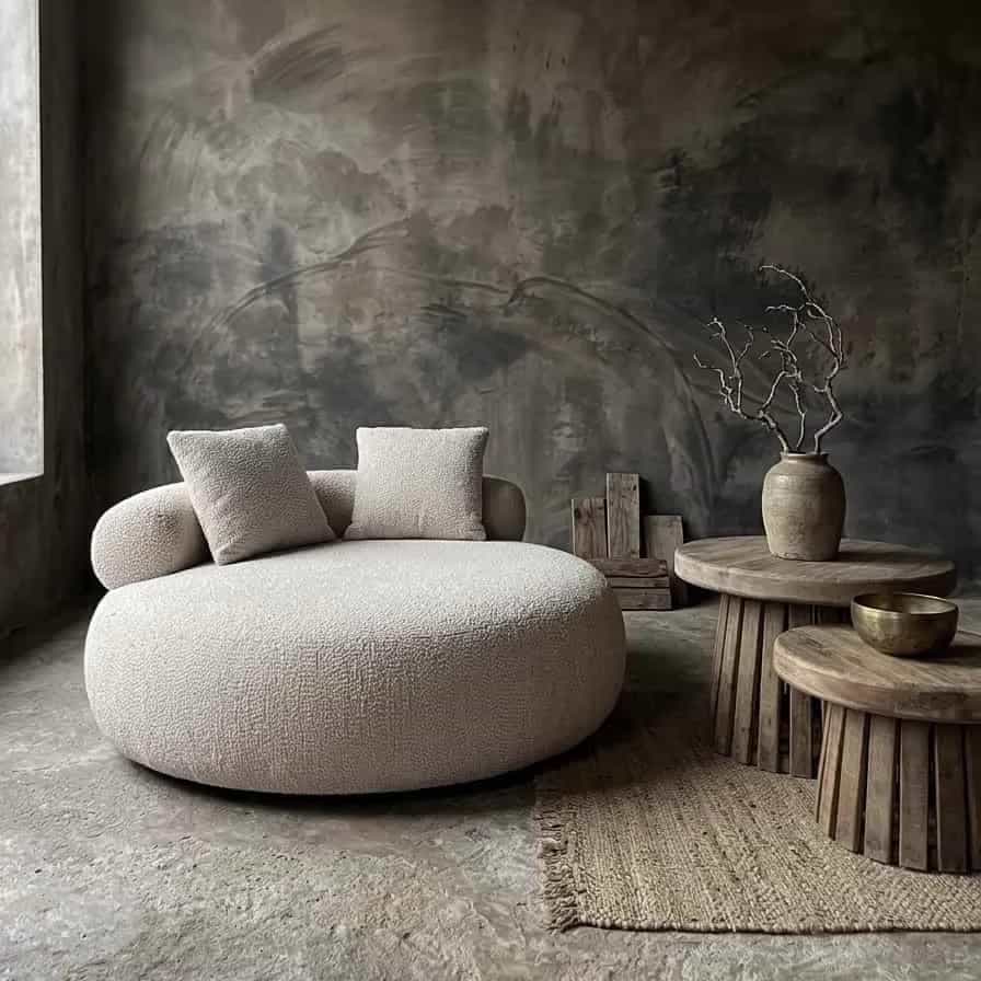 Loveseat Tivola lovely cream