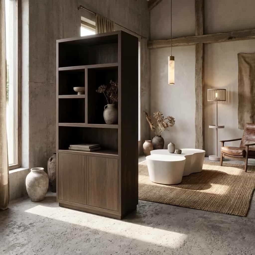 Wandkast Oakura brown