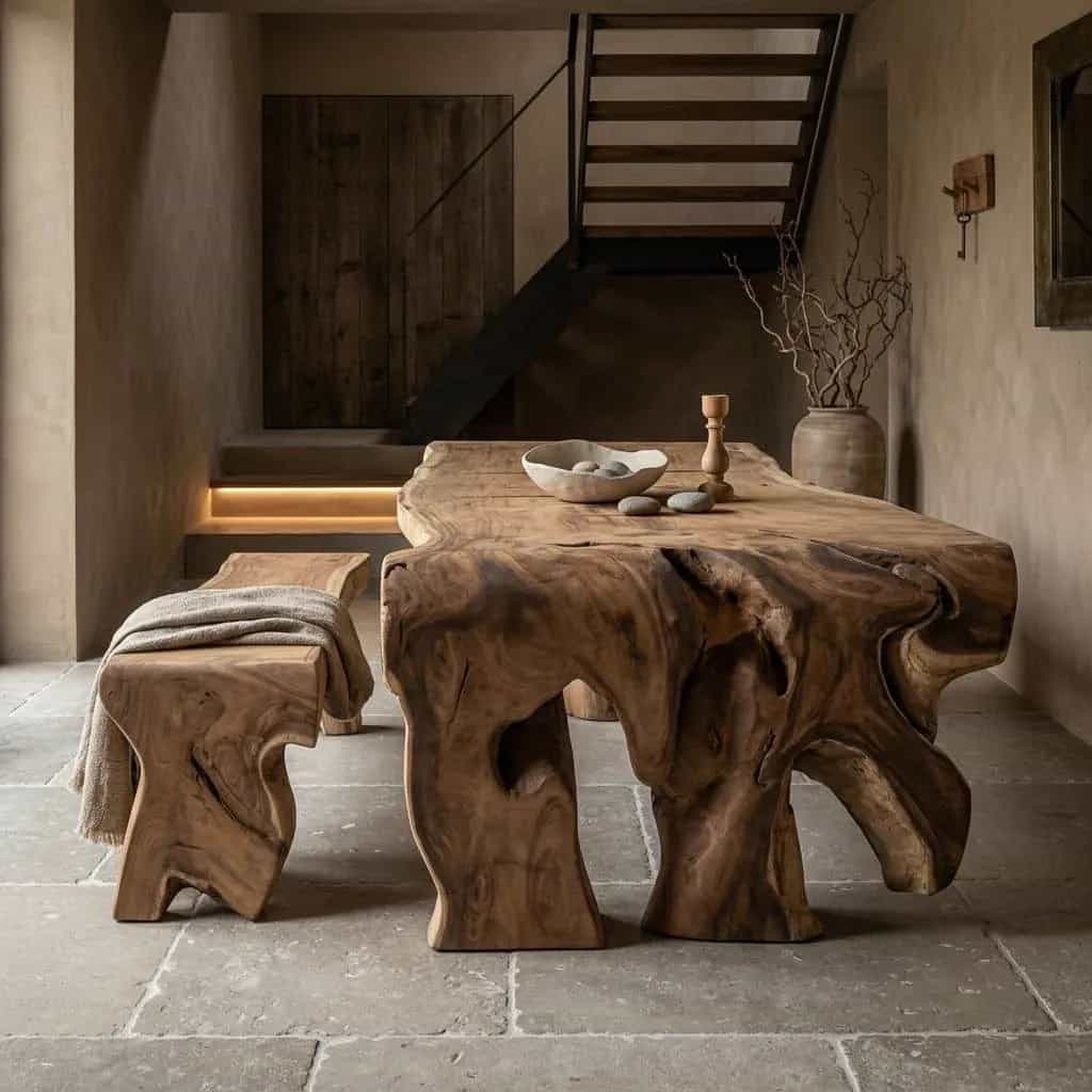 Waterval boomstamtafel 275cm | Suarhout