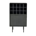 Wijnkast Madison Black | 55 cm - Starfurn