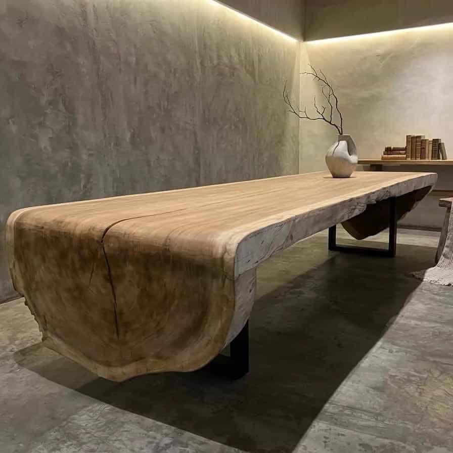 Waterval boomstamtafel 440cm | Zwevend