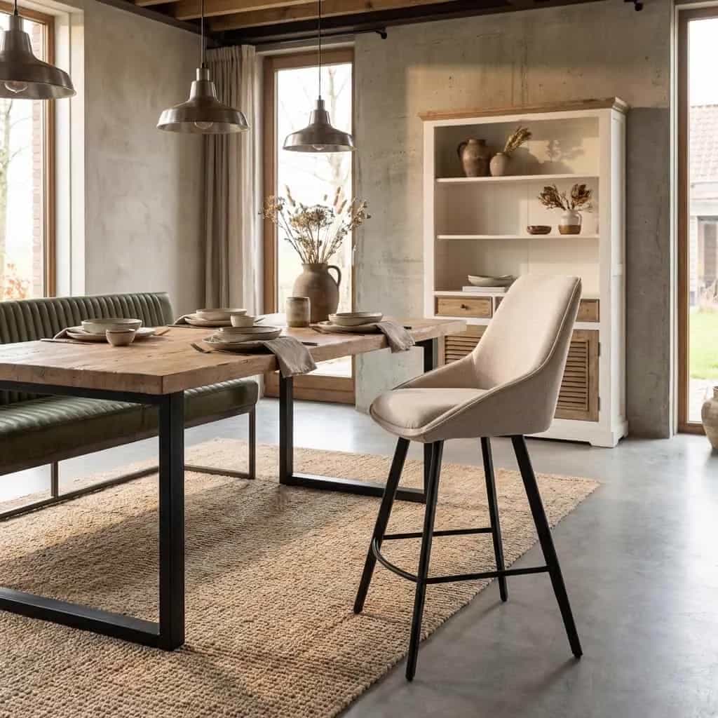 Borgo Barstoel - Bjorn 24 beige