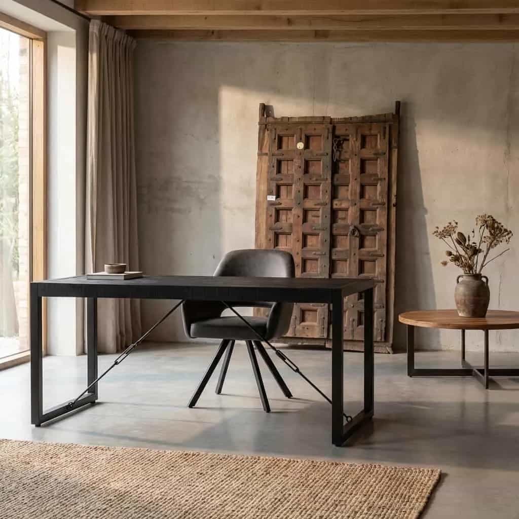 Eettafel Britt Zwart 200