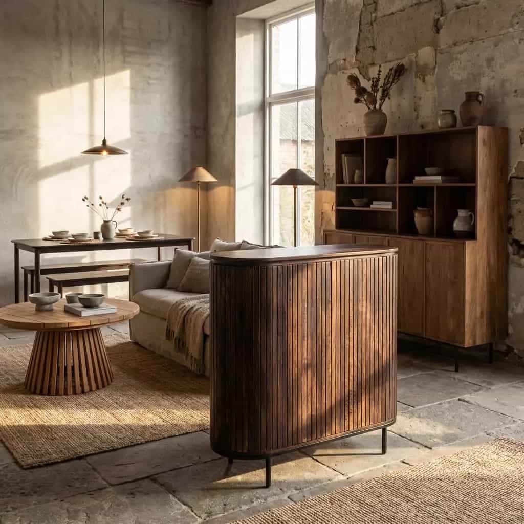 Wandkast Noor Walnut 150cm