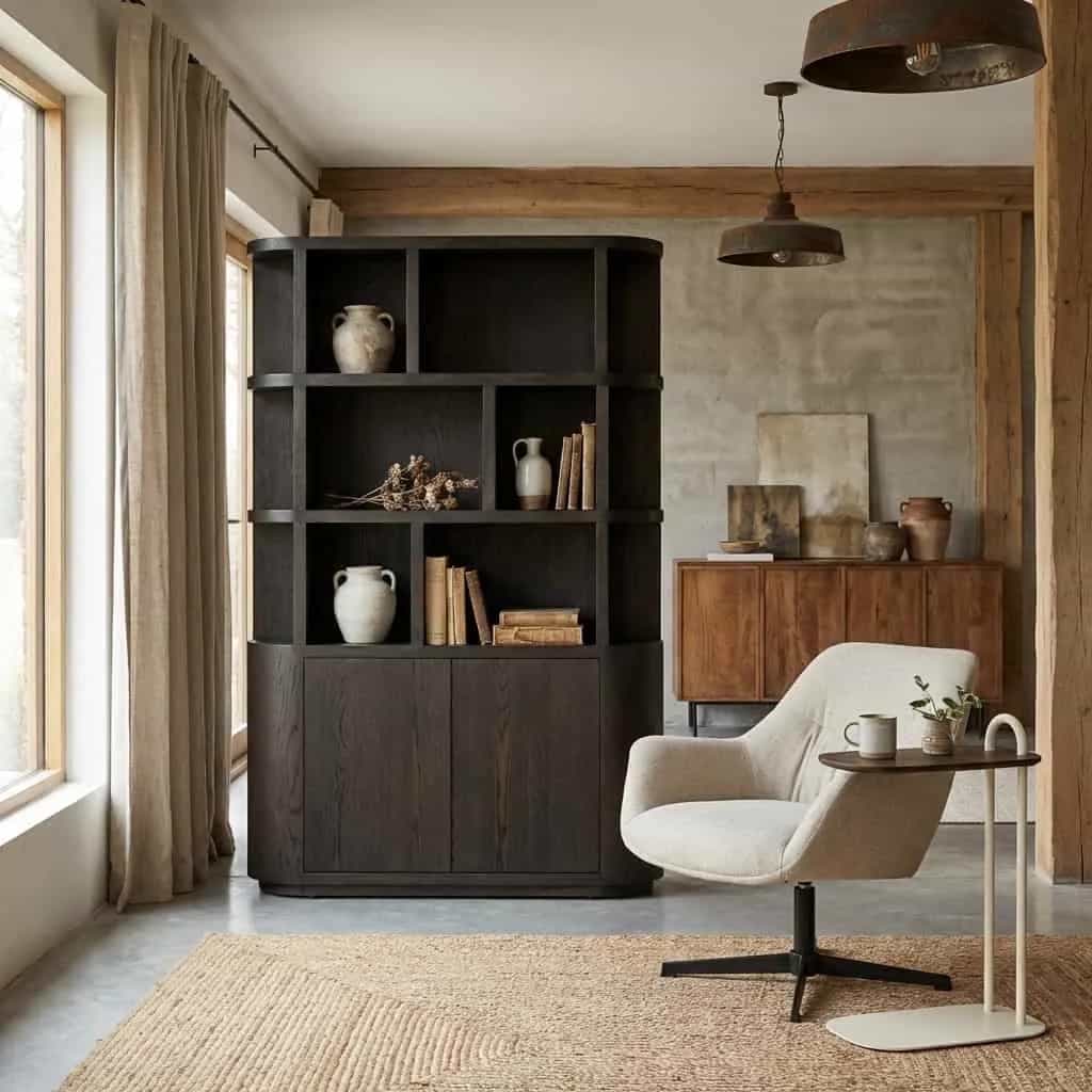 Wandkast Novero Espresso 145cm
