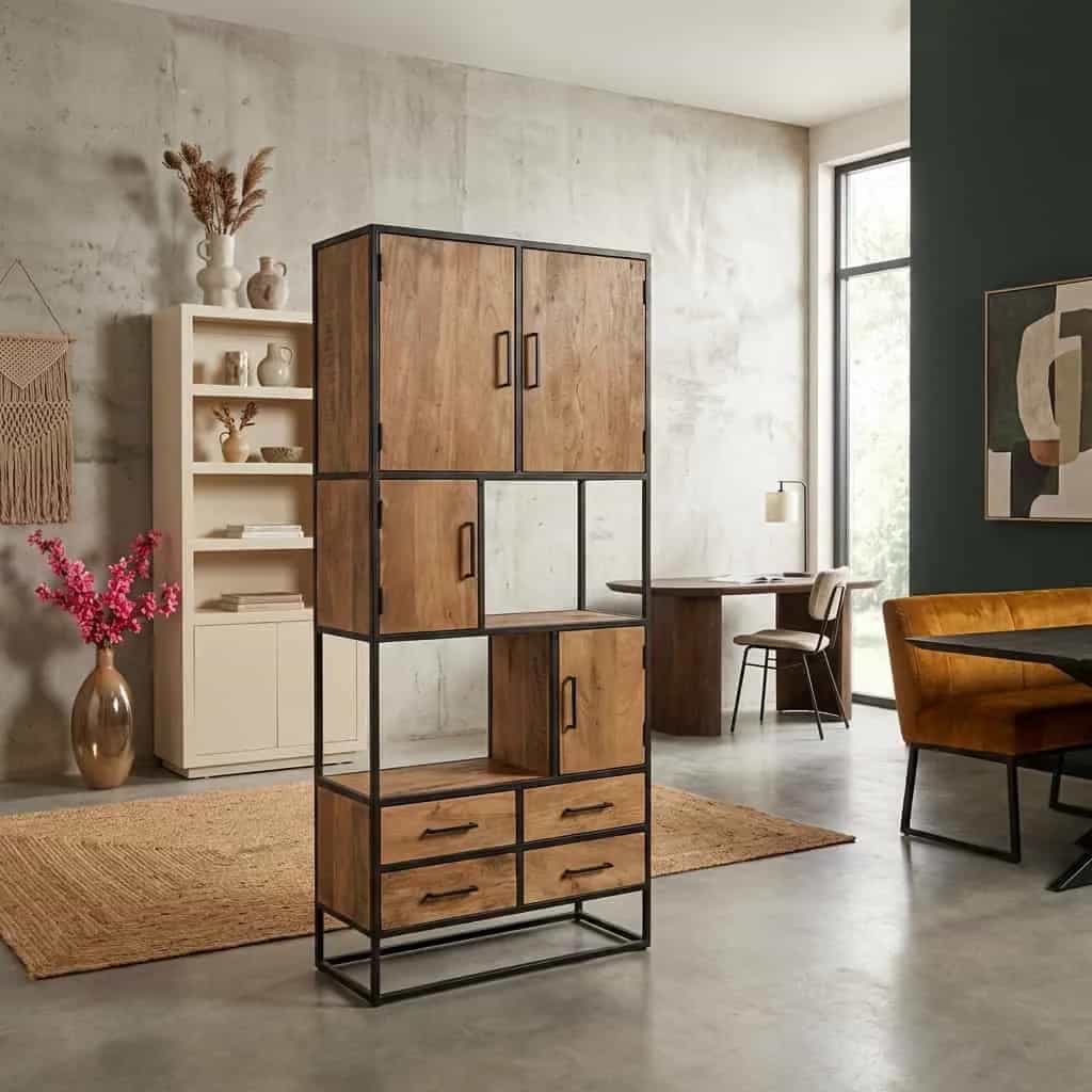 Vakkenkast Dakota | 90 cm