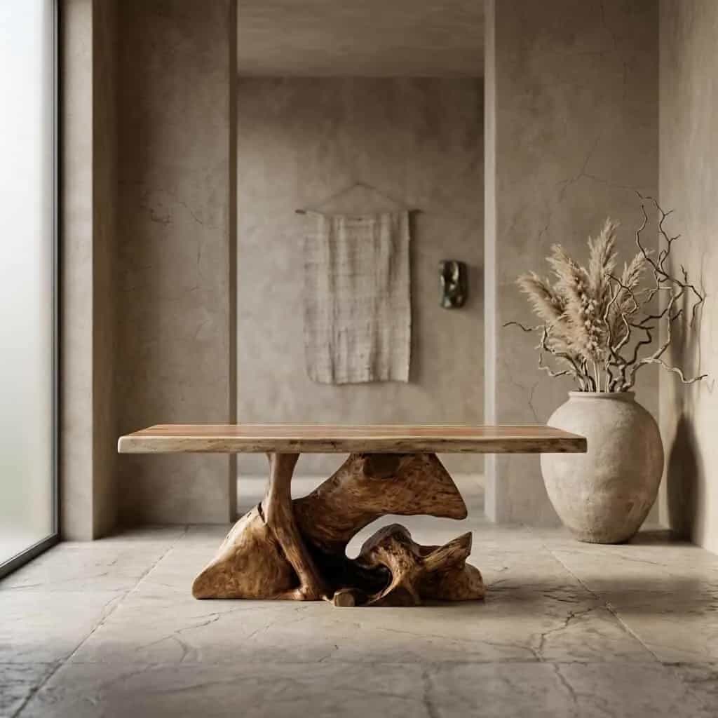 Bureau / Console Monkeypod Suarhout