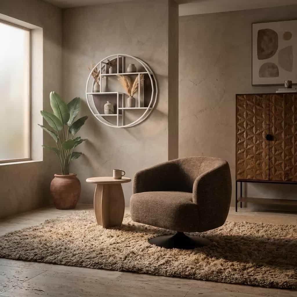 Louis draaifauteuil 360 - Present - Brown 440