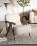 Fauteuil Francis - beige Flou - Eleonora