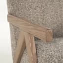 Fauteuil Francis - taupe Flou - Eleonora