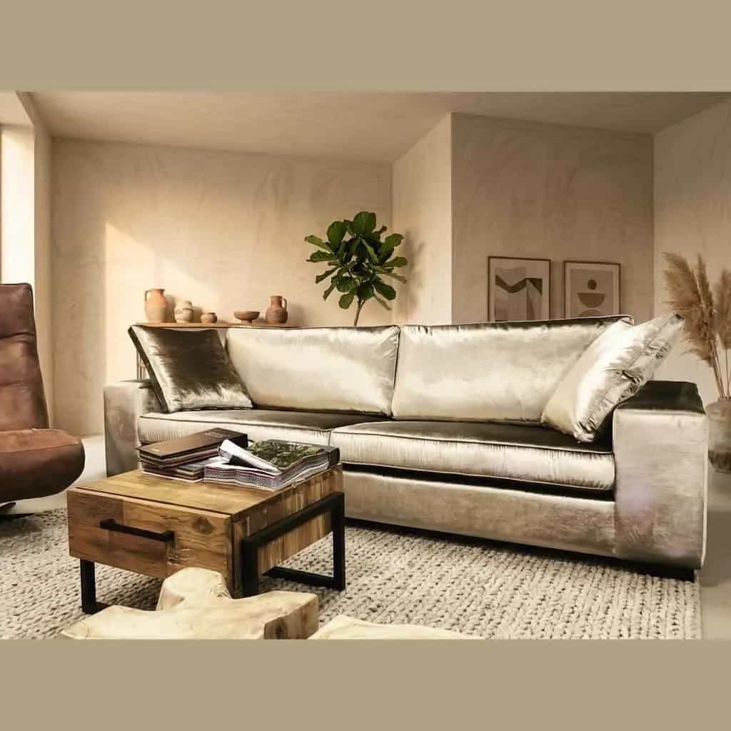 Bank Alvana velours