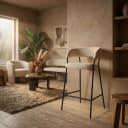 Barstoel Luka beige Copenhagen - Eleonora
