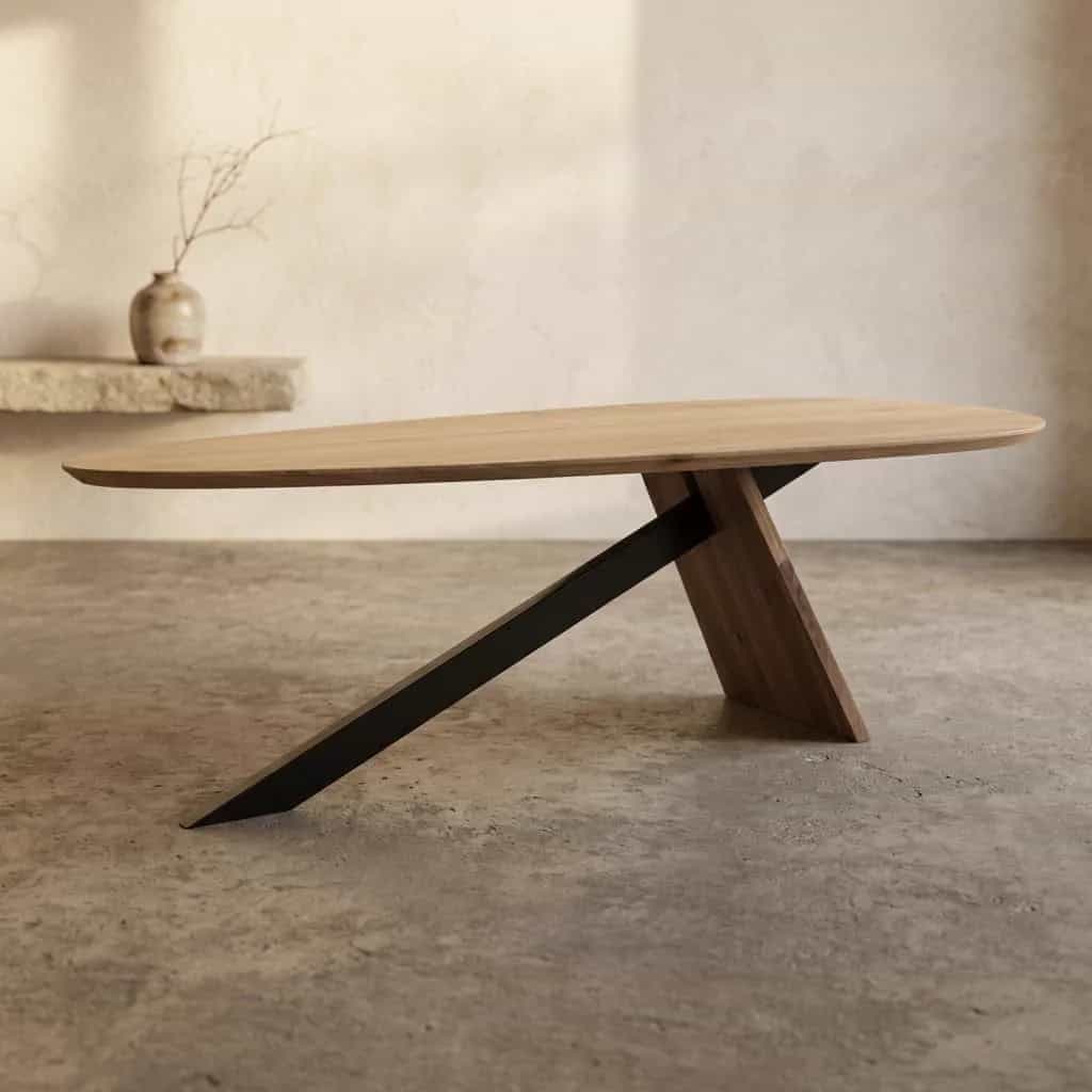 Eetkamertafel 692-747 Eiken