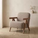 Fauteuil Francis - taupe Flou - Eleonora