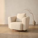 Fauteuil Jordan - beige Asti - Eleonora