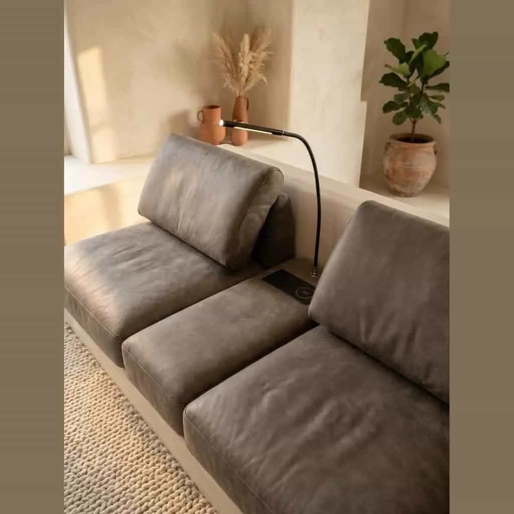 Hoekbank Libretta leder
