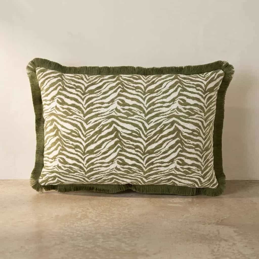 Kussen Tigra 40x60 cm - groen