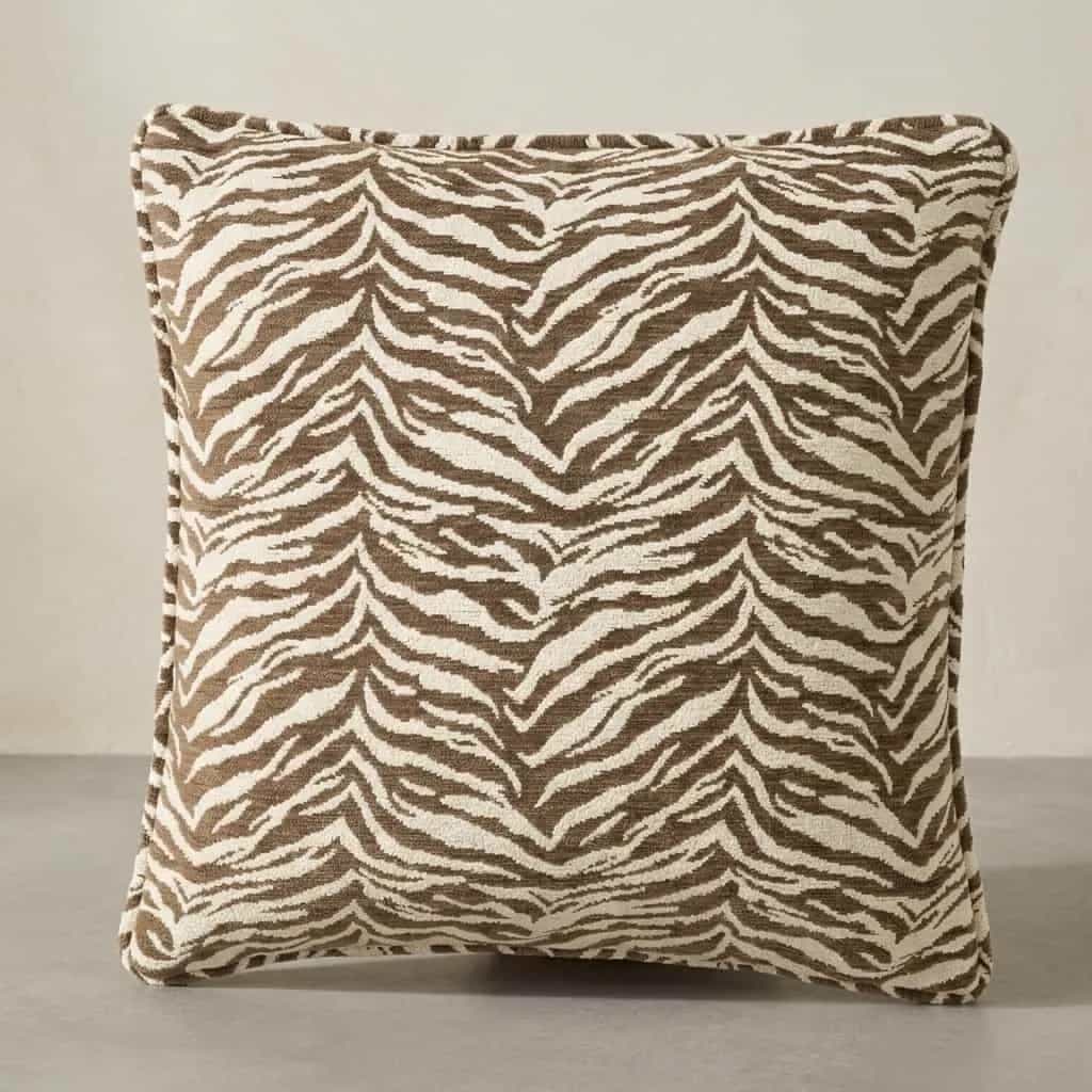 Kussen Tigra 45x45 cm - bruin