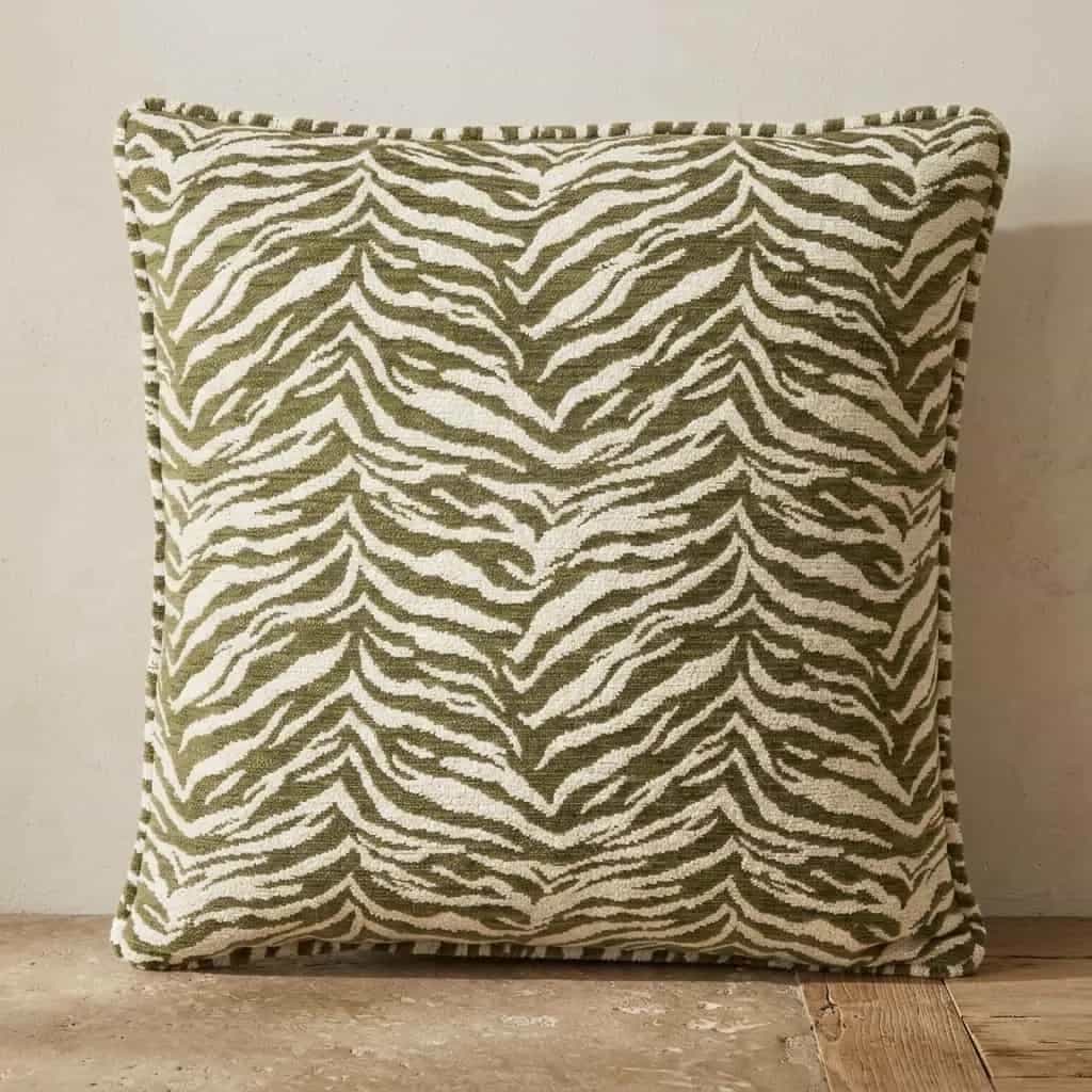 Kussen Tigra 45x45 cm - groen