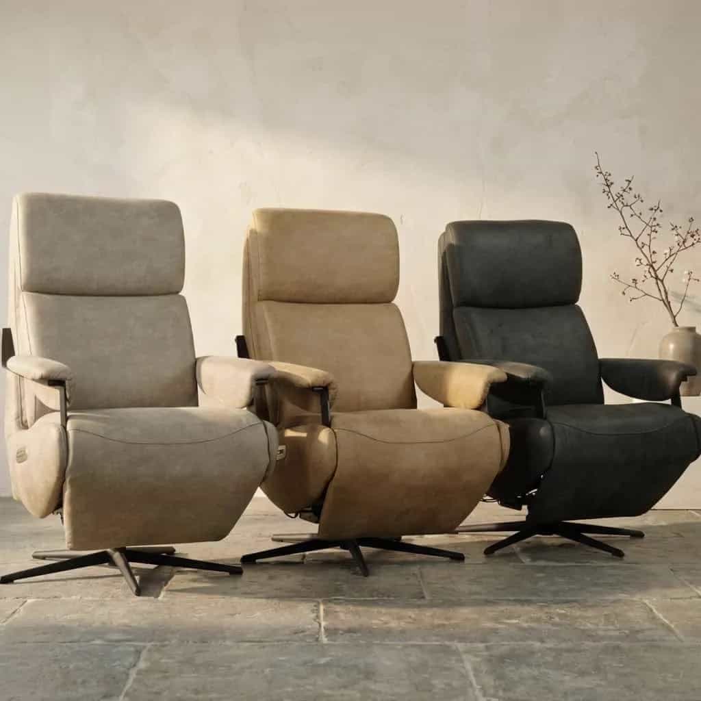 Relaxfauteuil Theo Bull Ecoleder