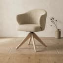 Stoel Connor naturel - taupe Donna - Eleonora