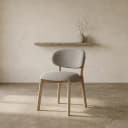 Stoel Mikky naturel - taupe Moon - Eleonora