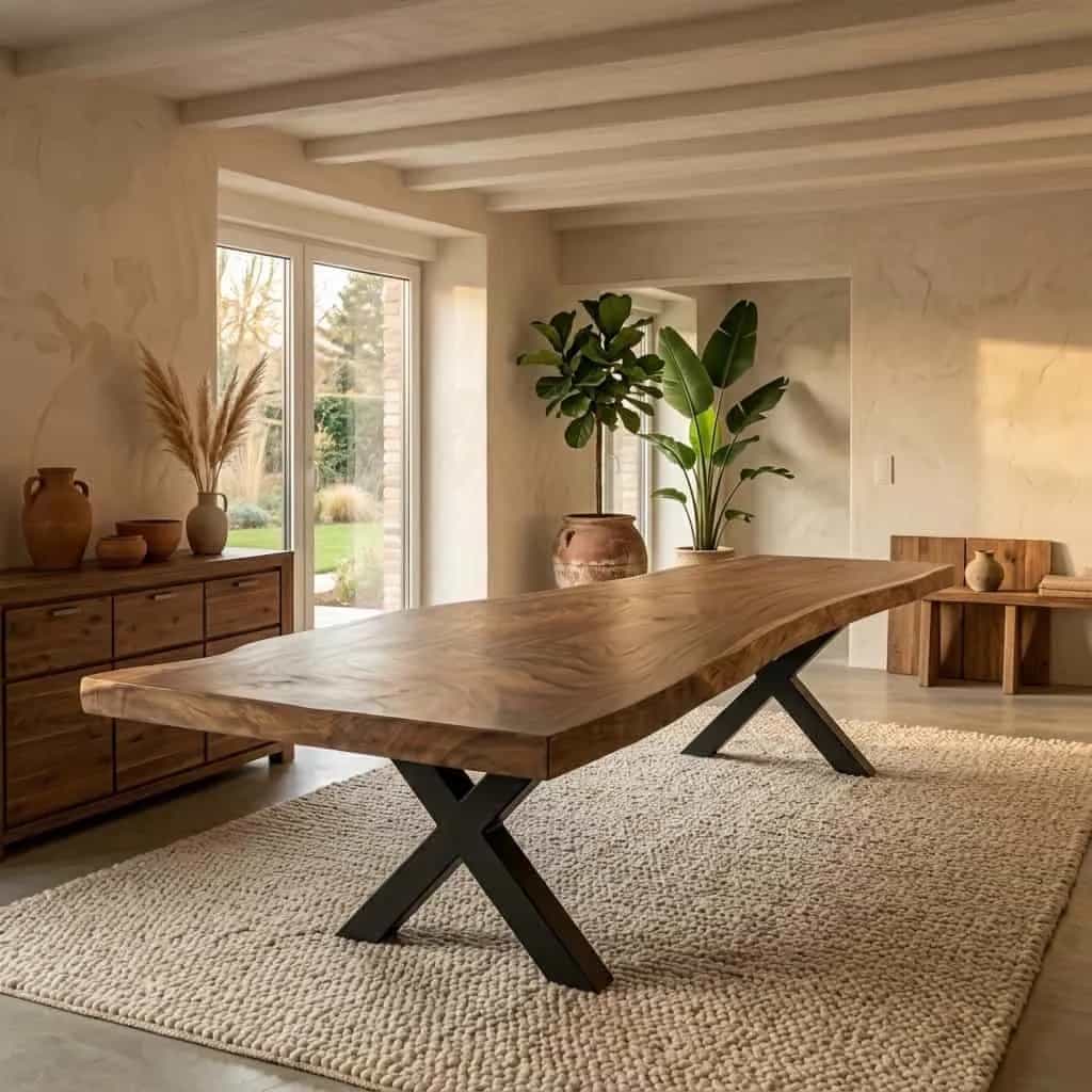 Suar Boomstam Bladen: Massief Hout
