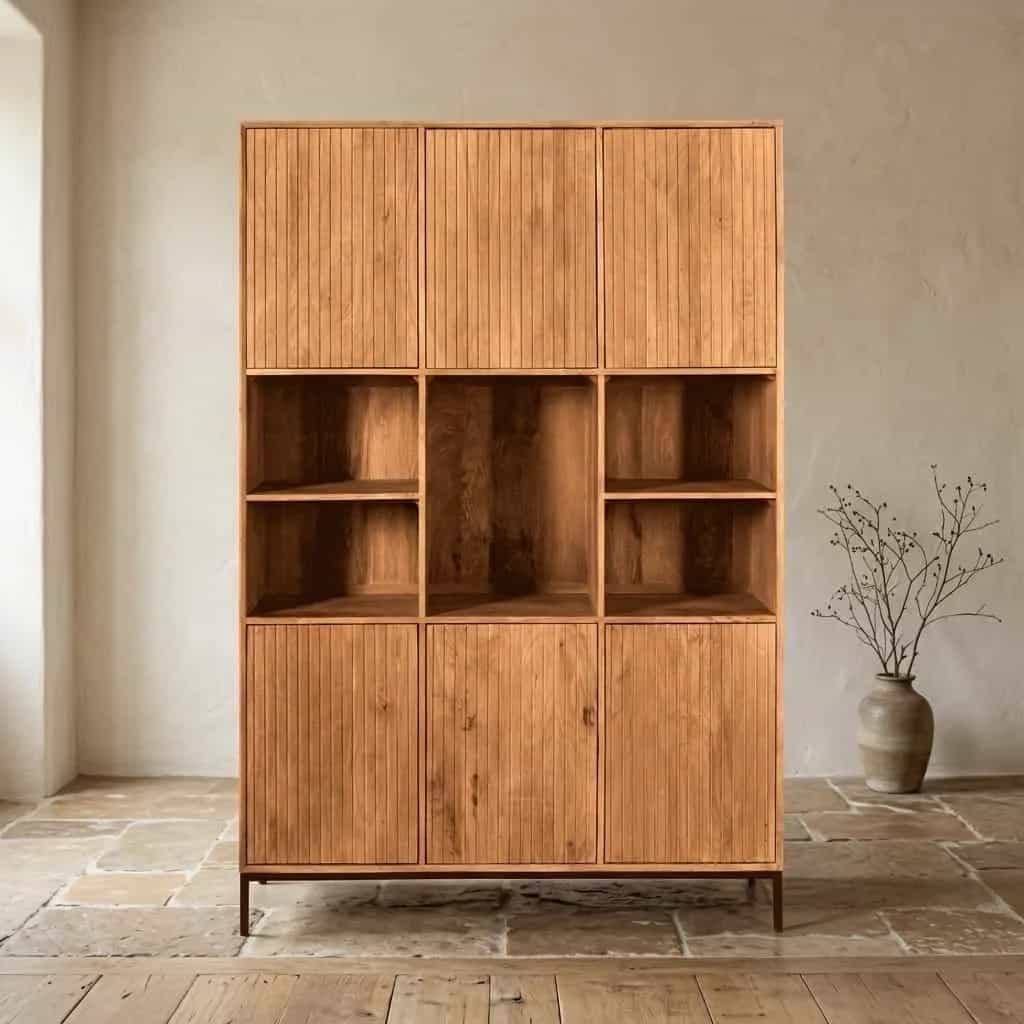 Vakkenkast Madison XL Natural | 135 cm
